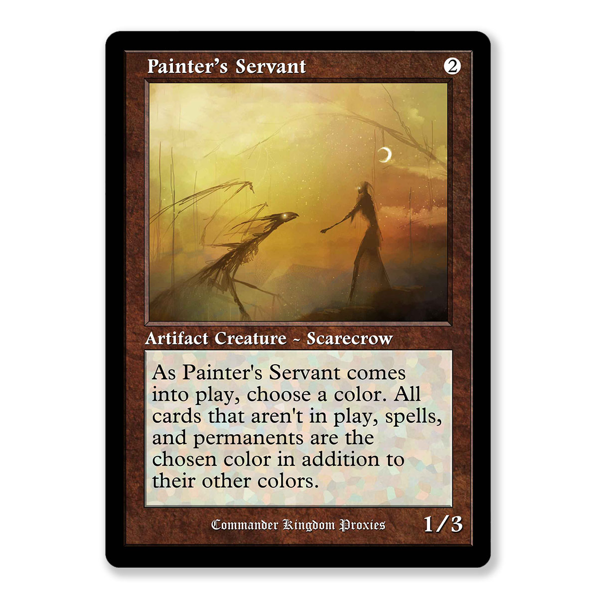 Painters Servant | Vintage Custom MTG Proxy Card