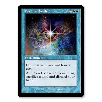 Psychic Vortex | Vintage Custom MTG Proxy Card