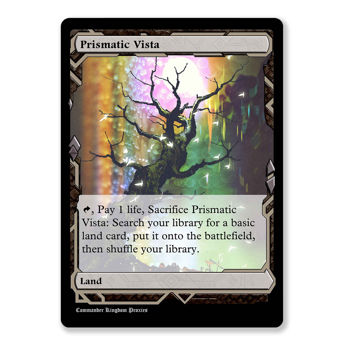 Prismatic Vista | Expeditions Custom MTG Proxy Card