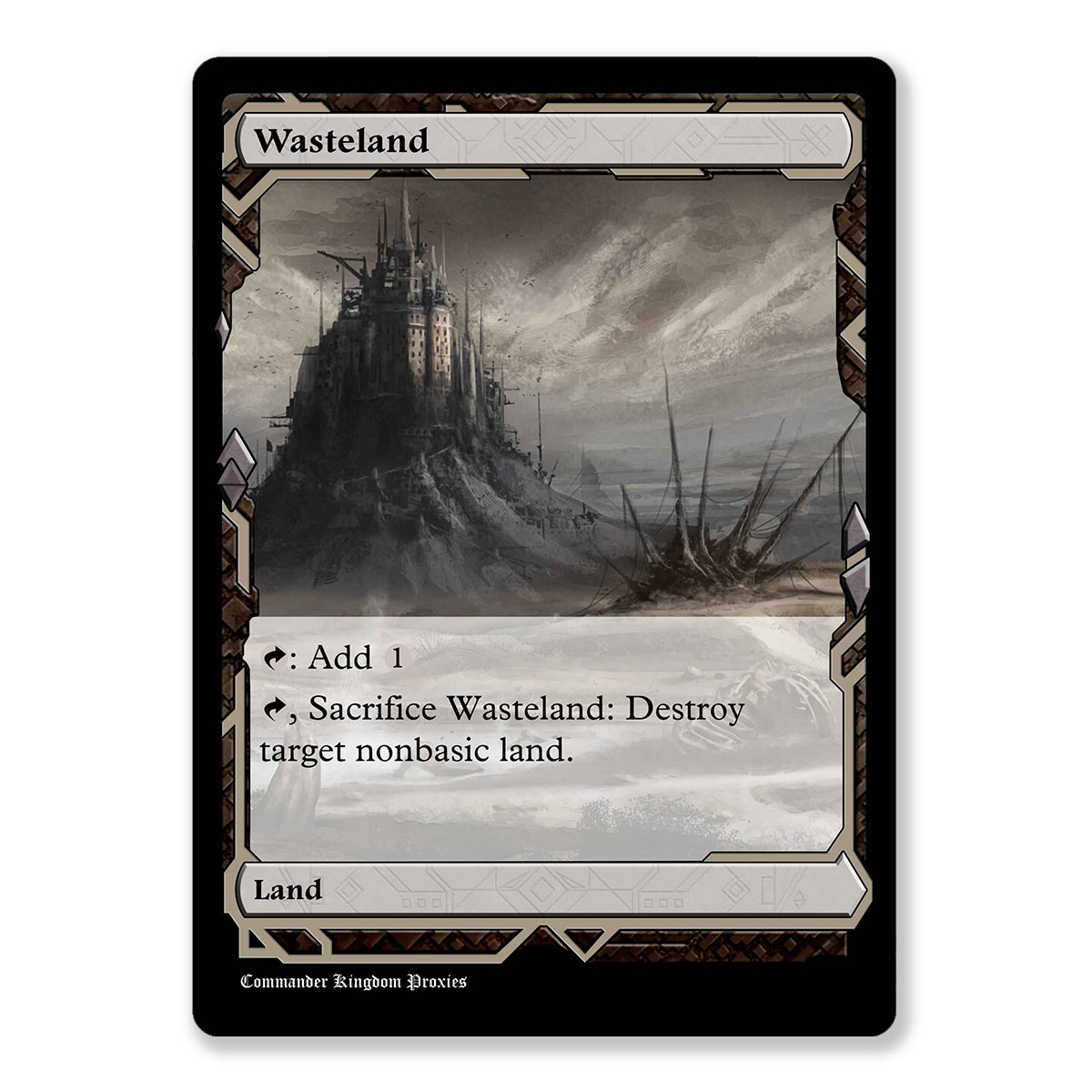 Wasteland | Expeditions Custom MTG Proxy Card