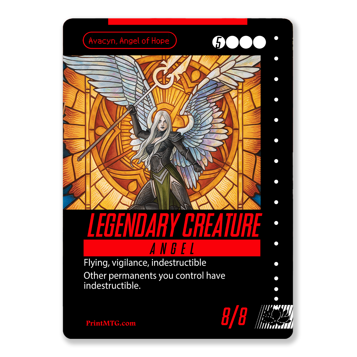 White SNES MTG Template