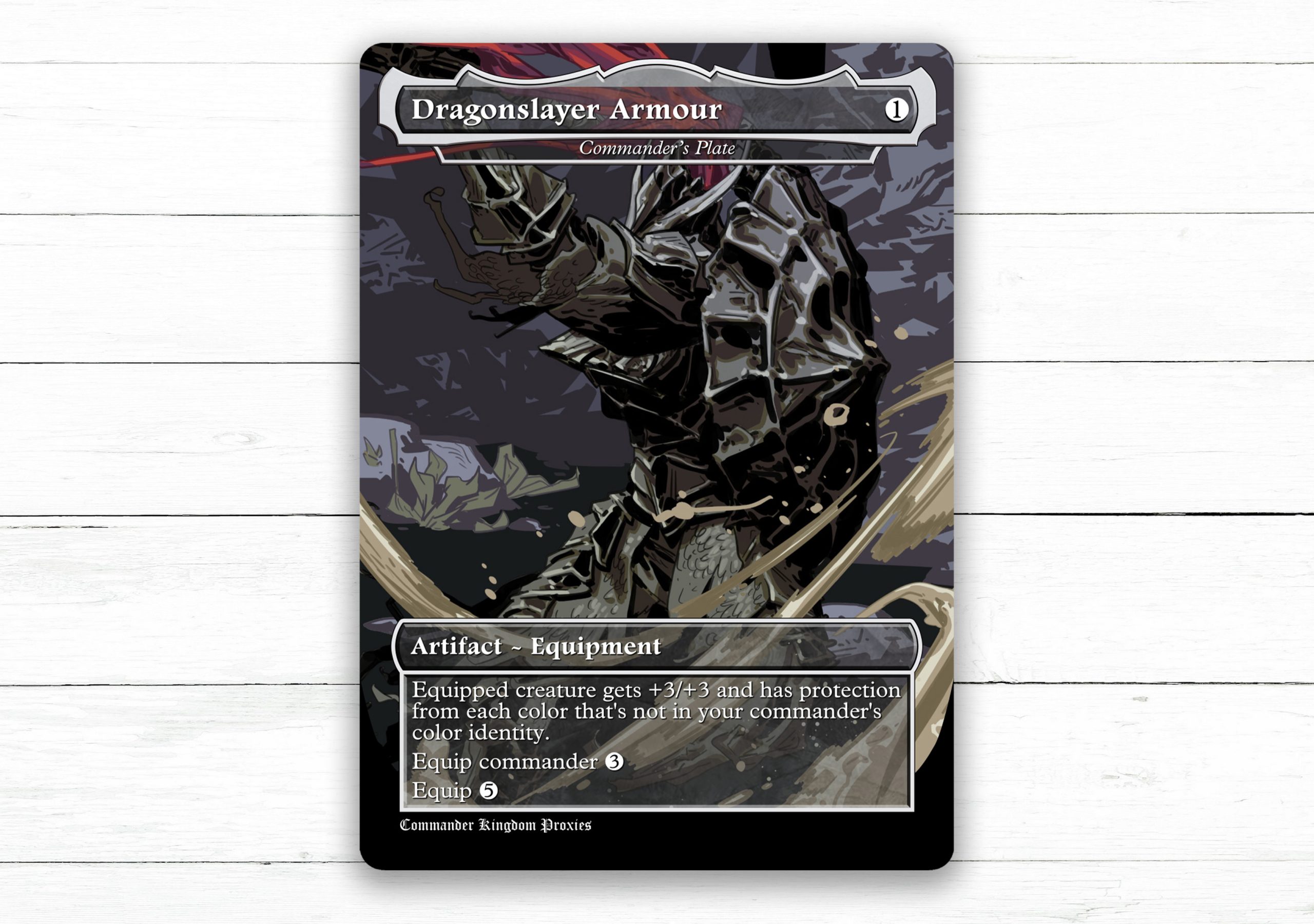 Dark Souls MTG Custom Art - Full Art Style Set - Image 6