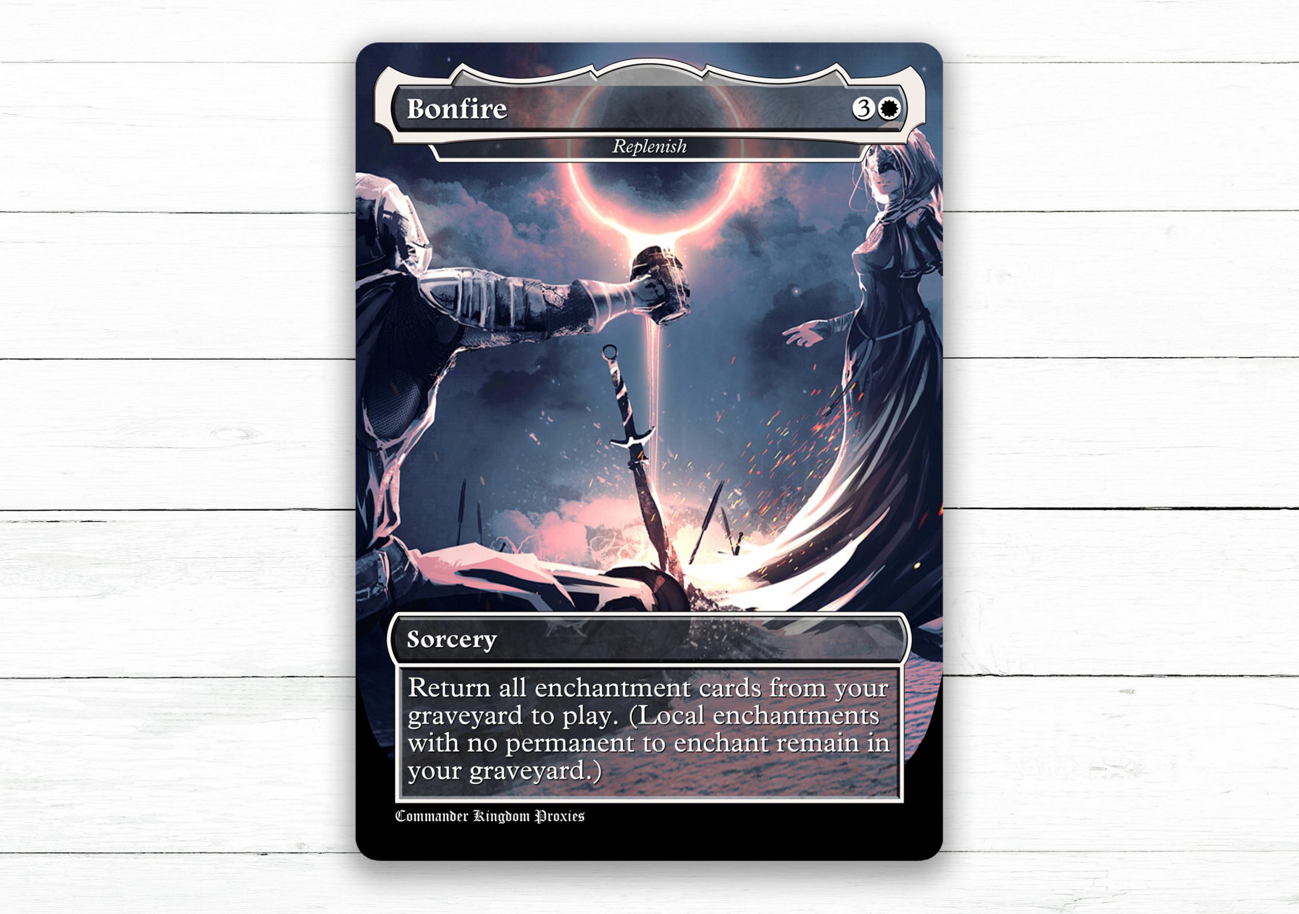 Dark Souls MTG Custom Art - Full Art Style Set - Image 8
