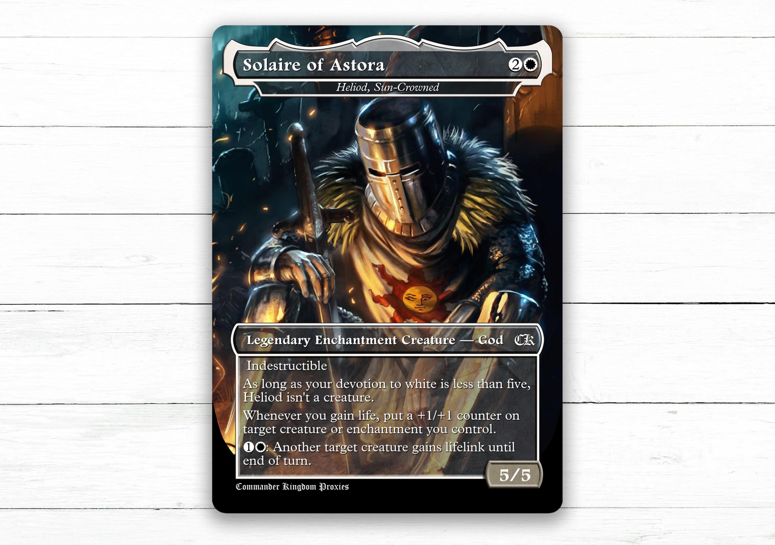 Dark Souls MTG Custom Art - Full Art Style Set - Image 2