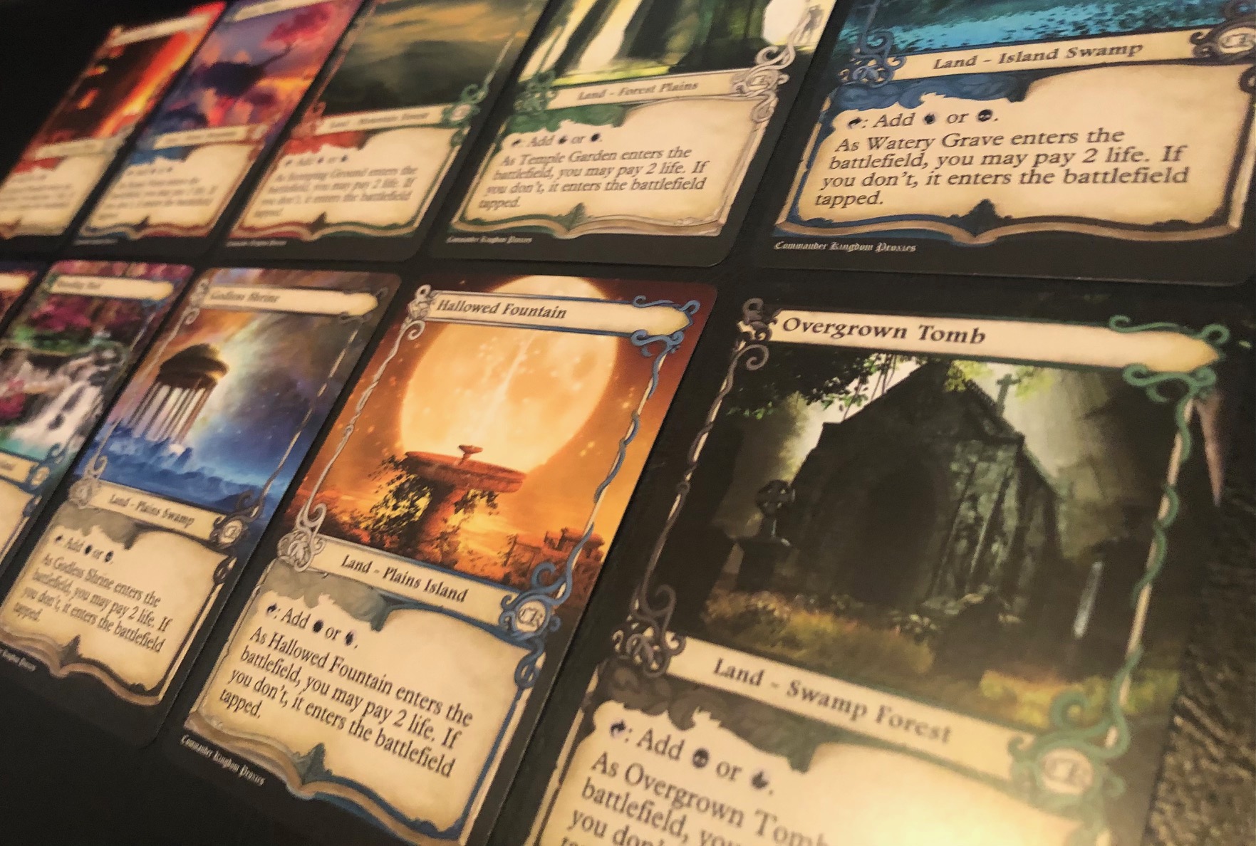 Shock Lands MTG Custom Art - Adventure Style Set - Image 5