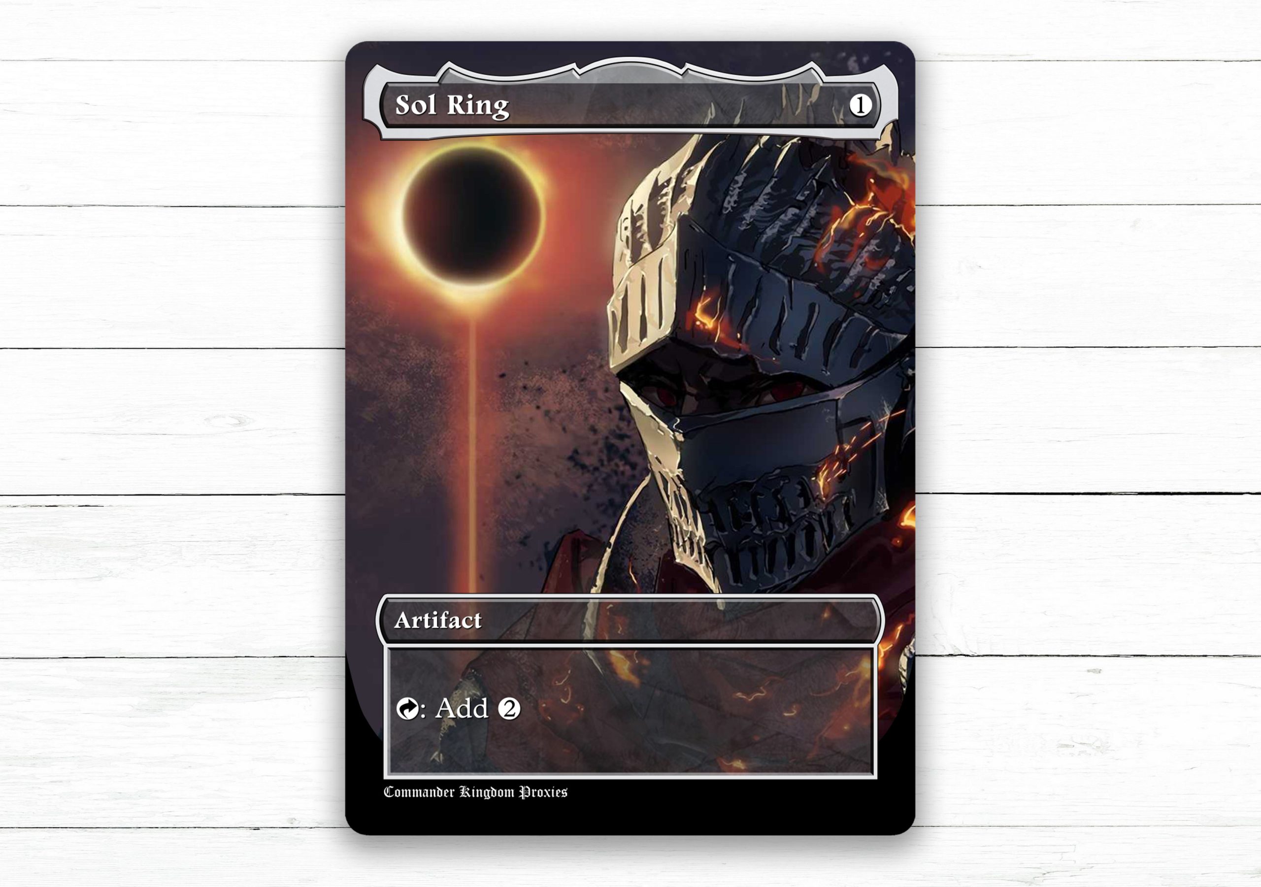 Dark Souls MTG Custom Art - Full Art Style Set - Image 4