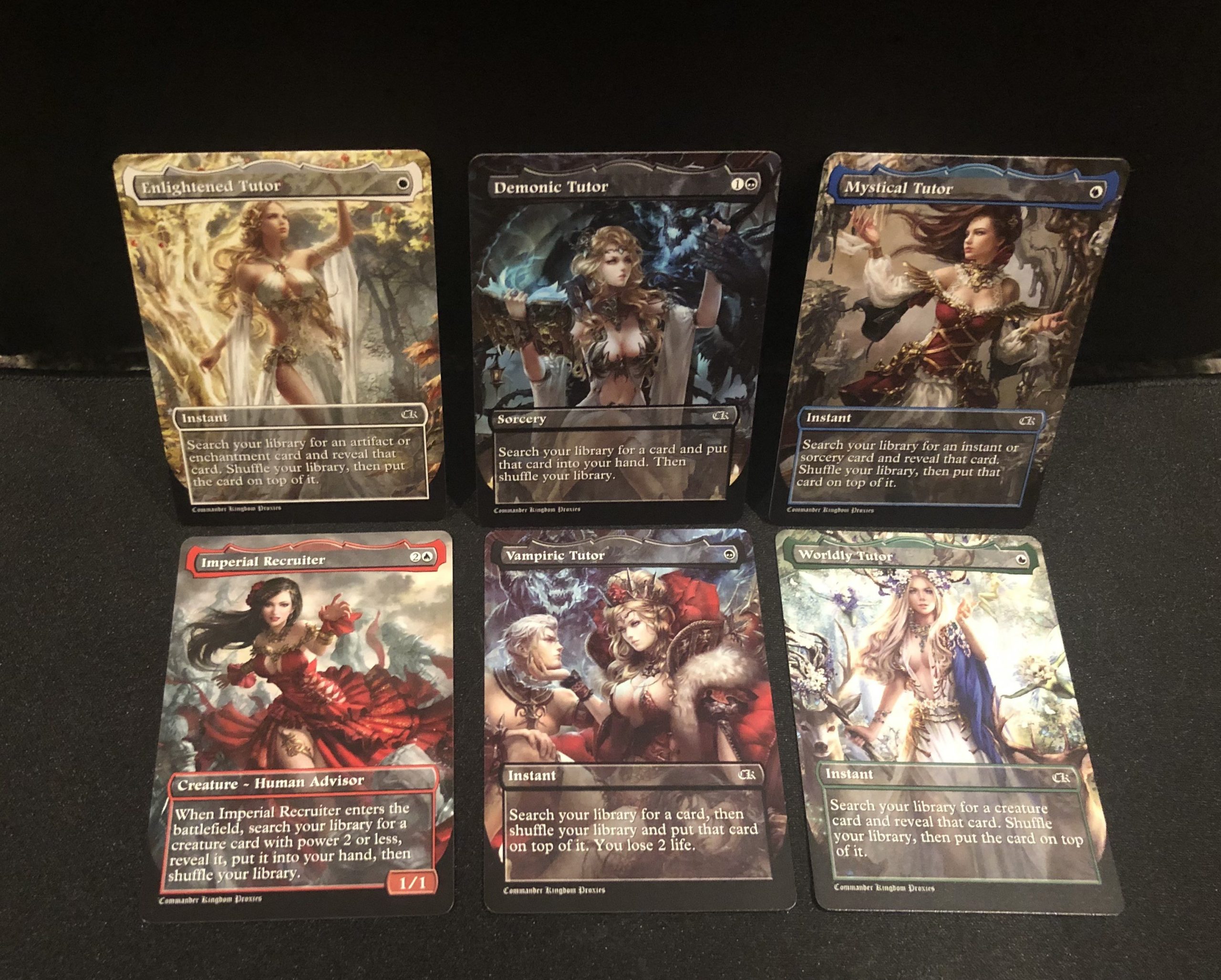 MTG Tutors MTG Custom Art – Full Art Style Set - Image 2