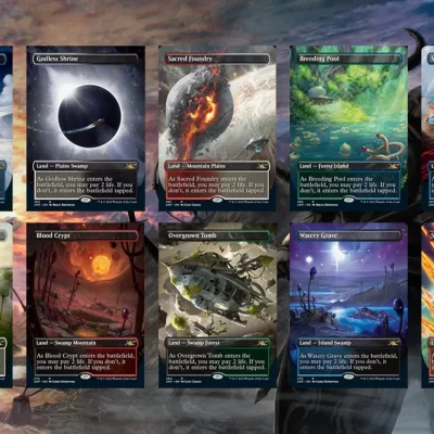 Unfinity Shock Lands Set of 10